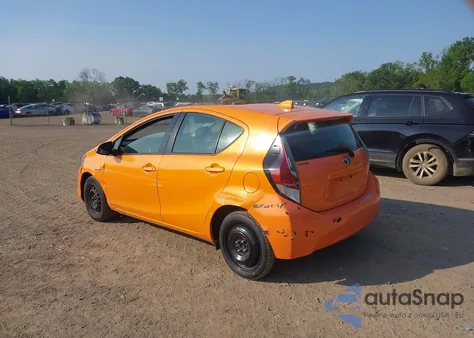 2016 Toyota Prius C Two from USA, damaged, VIN JTDKDTB37G1130576